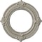 Ekena Millwork Benson Ceiling Medallion (Fits Canopies up to 6 1/8"), 11 1/8"OD x 6 1/8"ID x 5/8"P, Pearl White CM11BNPWS - alternate 1
